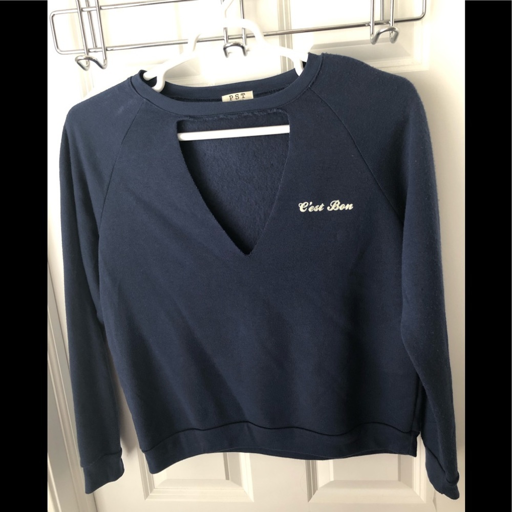 PST Los Angeles comfy navy sweatshirt Sz XL